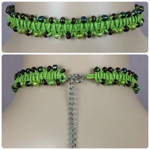 Faerie Magic XL Beaded Hemp Choker